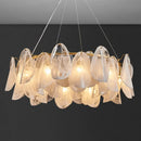 Axyaa Crystal Chandelier LED Pendant Lamp - Luxury Home Decor Lighting