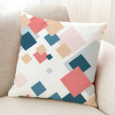 Axyaa Geometric Pattern Linen Pillowcase for Home Sofa Decoration