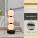 Axyaa Rainbow Candy Glass Balls LED Floor Lamp for Stylish Living Room Decor