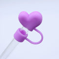 Axyaa Kawaii Hearts Straw Covers for Stanley Cup - 10mm Straw Cap Cute Toppers