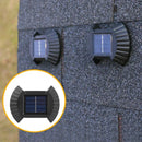 Axyaa Solar Shell Wall Light: Outdoor Garden Fence Courtyard Decor Waterproof LED Solar Lamp