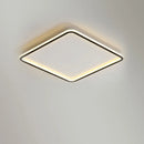 Axyaa Square Ceiling Chandelier: Dimmable Nordic Living Room Light Fixture