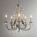 Axyaa Retro Crystal Chandelier for Stylish Home Decor