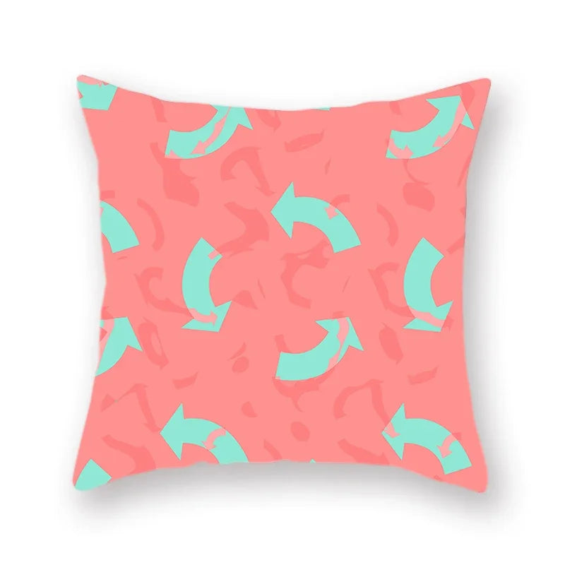Axyaa Abstract Arrow Star Pattern Cushion Cover 45x45cm