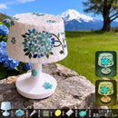 Axyaa Mosaic Table Light Material Package - Handmade Glass Night Lamp for DIY Lovers