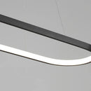Axyaa Oval LED Pendant Light for Office, Studio, and Restaurant Decoration