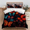 Axyaa Holiday Gift Quilt Cover Set - New Digital Printing, 2pcs/3pcs