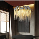 Axyaa Luxury Tassel Chandelier by Samsarah Lighting
