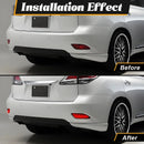 Axyaa Rear Bumper Reflector Lights for Lexus RX Dynamic Turn Signal Brake
