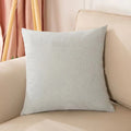 Axyaa Plain Throw Cushion Cover for Sofa Bed Car Home Decor