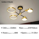 Axyaa Nordic LED Branch Chandelier Ceiling Light for Home Living Room Bedroom.