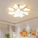 Axyaa Modern Flower LED Ceiling Chandelier with Remote Dimming for Home Decoration