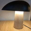 Axyaa Mushroom Shaped LED Table Lamp for Bedroom Hotel Bedside, Modern Design Lighting