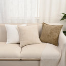 Axyaa Simple Chenier Sofa Pillowcase Cojines Solid Color Throw Cushion Cover