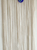 Axyaa Boho Chic Macrame Wall Hanging with Evil Eye Beads - Yarn Tapestry for Home Décor