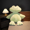 Axyaa Happy Frog Plush Doll Bed Pillow - Girl's Gift for Healing