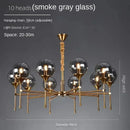 Axyaa LED Chandelier: Modern Minimalist Magic Bean Decor Light for Living Room, Bedroom, Restaurant