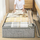 Axyaa Quilt Storage Bag: Dustproof Organizer for Under Bed Clothes Storage