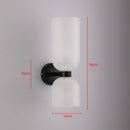 Axyaa Glass Wall Lamp: Modern Luxury Bedroom Artistic Lighting