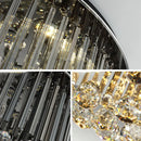 Axyaa Modern Luxury Crystal Ceiling Lamp for Home Living Room Lighting