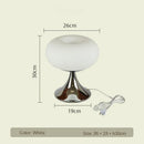 Axyaa Green/Yellow Apple Glass Desk Lamp with LED Projection Lighting
