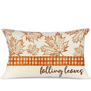 Axyaa Fall Pumpkin Maple Leaf Pillowcase Decoration - 40X60cm