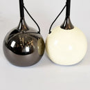 Axyaa Magnetic LED Pendant Light: Nordic Style Sphere for Bedroom, Living Room & Restaurant