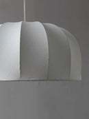 Axyaa White Silk Lantern Pendant Light for Room, Shop, Bar - Japanese Paper Chandelier