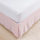 Axyaa Brushed Home Bed Skirt  Machine Washable Decorative Wrap Around Hotel Quality