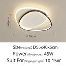 Axyaa Minimalist LED Ceiling Light for Bedroom, Dining, Living Room.