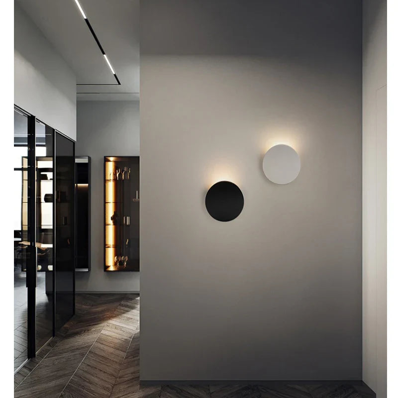 Axyaa Modern Indoor Wall Lamp for Bedroom Living Room, Sleek Home Lighting Decor
