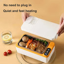 Axyaa Rechargeable Heated Lunch Box with Removable Stainless Steel Container