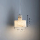 Marble Pendant Lamp for Modern Living Spaces - Axyaa Small Chandelier