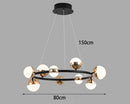 Axyaa Modern Chandelier Pendant Lamp for Dining Room Ceiling Lighting