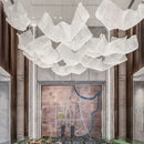 Axyaa Modern Art Chandelier: Irregular Creative LED Pendant Lights for Hotel, Nordic Style