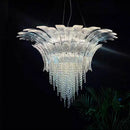 Axyaa Crystal Chandelier Modern Living Room Ceiling Light European Style Decor