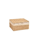 Axyaa Hand-woven Rattan Storage Baskets - Multi-Purpose, Home Decor, Toy Storage