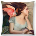 Axyaa Elegant Lady Fantasy Pillow Case for a Free Mind