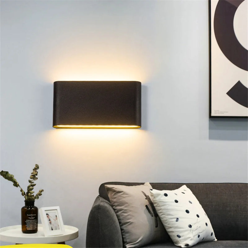 Axyaa Waterproof Outdoor Up Down Wall Lamp LED Wall Light Indoor Sconce NR-159