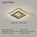 Axyaa LED Ceiling Lights with Remote Control - Dimmable Modern Home Decor Lighting