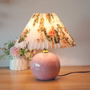 Axyaa Ceramic Desk Lamp Girl Bedroom Bedside Table Lamp Nordic Wedding Children's Room Gift