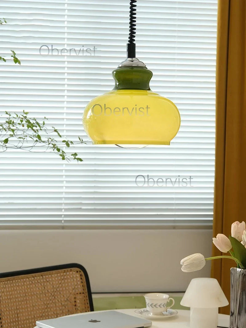 Nordic Glass Bauhaus Ceiling Chandelier by Axyaa
