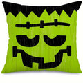 Halloween Expressions Pillow Cover for Party Decoration by Axyaa