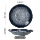 Axyaa Ceramic Fruit Plate for Western Salad and Vegetables