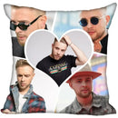 Axyaa Satin Soft Pillow Cover Square Zipper Pillowcase