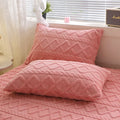 Axyaa Velvet Pillowcase Pair - Warm Rectangle Cushion Cover 48x74cm