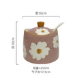 Axyaa Ceramic Seasoning Jar Set for Kitchen Storage and Organization