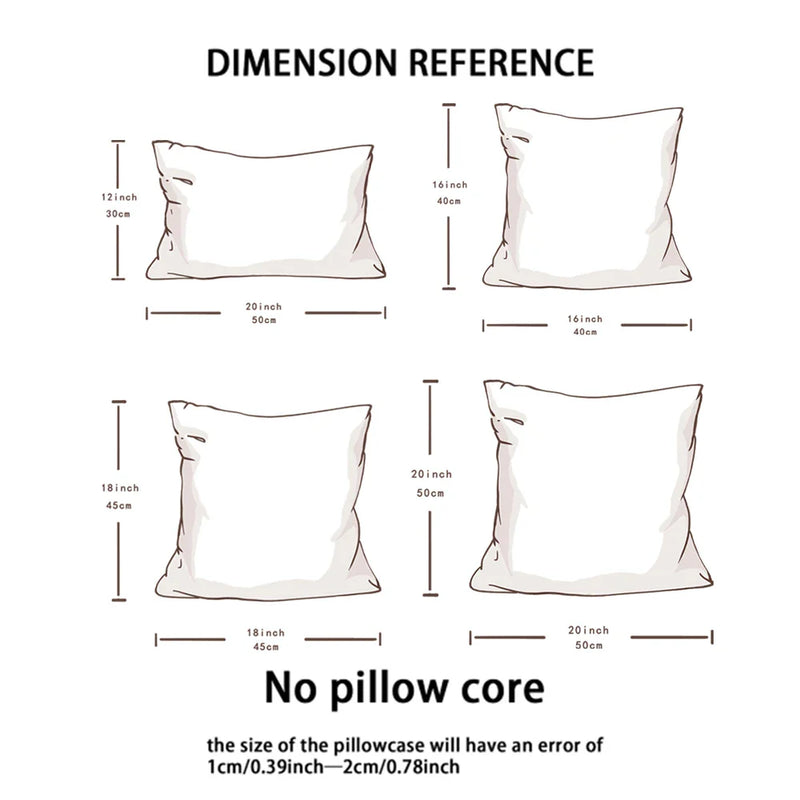 Axyaa Soft Velvet Cushion Cover | Modern Living Room Decor Pillowcase