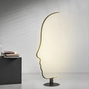 Axyaa Modern Human Face Design LED Floor Lamp for Home Bedroom and Living Room
