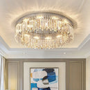 Axyaa Crystal LED Ceiling Light: Modern, Bright, and Elegant Home Decor